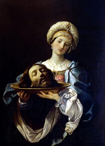 Guido Reni Salome with the Head of John the Baptist France oil painting art